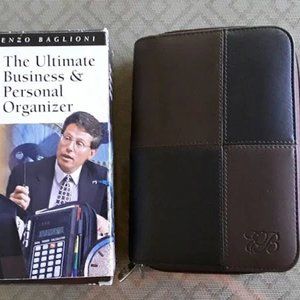 Enzo Baglioni The Ultimate Business and Personal Organizer - Leather